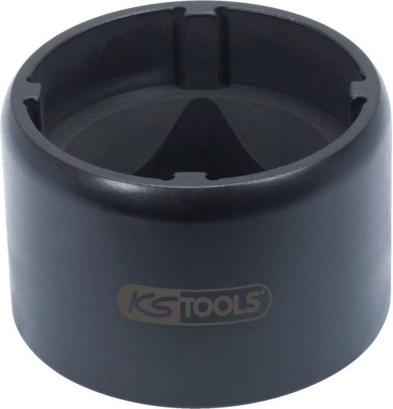 KS Tools Gabel- und Ringschlüssel 3/4" Nutmuttern-Schlüssel mit 4 Zapfen für Scania, 72/80mm (450.0235 von KS Tools