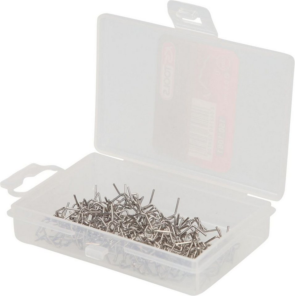 KS Tools Gabel- und Ringschlüssel Reparaturklammer abgewinkelte U-Form Ø 0,8 mm, 100 Stück (150.1061) von KS Tools