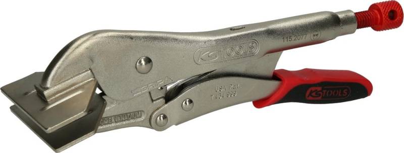 KS Tools Gripzange Breitmaul-Flachbacken-Gripzange mit Easy-Release, 250mm von KS Tools