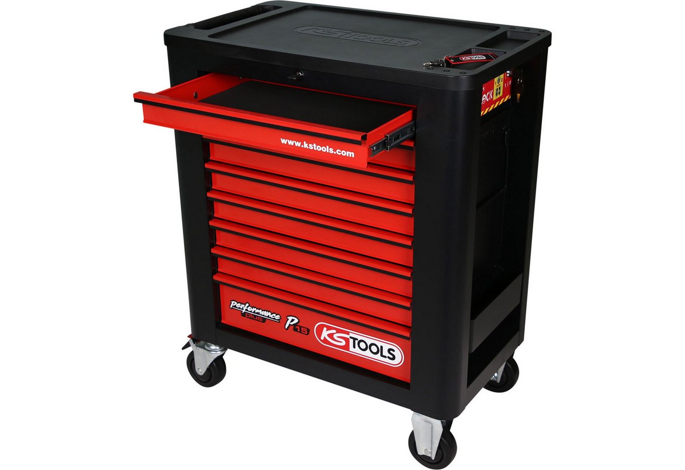KS Tools Gripzange KS TOOLS Performanceplus Werkstattwagen-Satz P15 mit 399 Werkzeug... von KS Tools