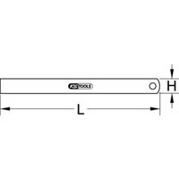 KS Tools Halbflexibler Stahlmaßstab KS Tools Halbflexibler Stahlmaßstab von KS Tools