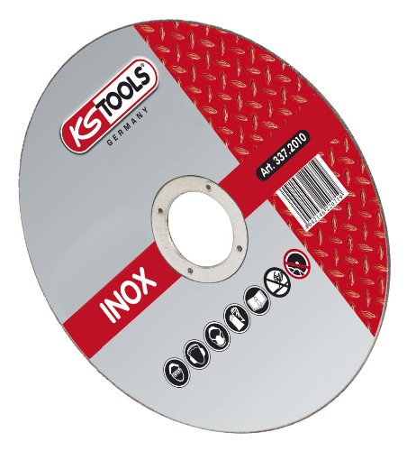 KS Tools Hochleistungs-Dünntrennscheibe Ø 100 mm 337.2010 I 25 x Trennscheiben I Schleifscheibe für Blech & dünnwandige Profile I Schneidet exakt & schnell KS Tools Hochleistungs-Dünntrennscheibe Ø 100 mm 337.2010 I 25 x Trennscheiben I Schleifscheibe für Blech & dünnwandige Profile I Schneidet exakt & schnell von KS Tools