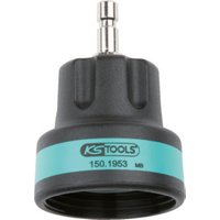 KS Tools Kühlsystem-Bajonettadapter, #18, IG M46x3, türkis von KS Tools
