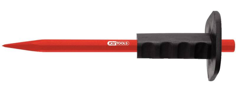 KS Tools Meißel-Set Spitzmeißel mit Handschutzgriff, 8-kant, 1000mm von KS Tools