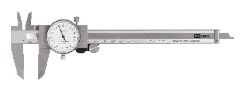 KS Tools Messschieber, Uhren, Messgenauigkeit±0,02 von KS Tools