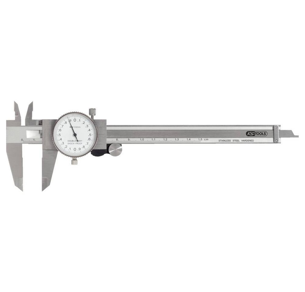 KS Tools Messschieber Uhren-Messschieber, Messgenauigkeit +/-0.02 300.0547 KS Tools Messschieber Uhren-Messschieber, Messgenauigkeit +/-0.02 300.0547 von KS Tools