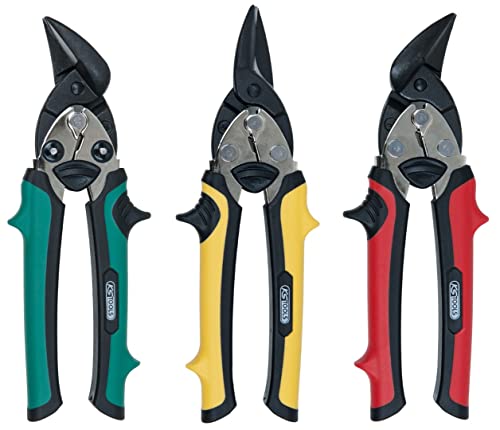 KS Tools 118.0150 Mini-Blechscheren Satz, 3-tlg. von KS Tools