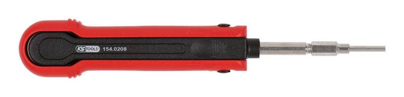 KS Tools Montagewerkzeug, L: 15.7 cm, Kabel-Entriegelungswerkzeug für Rundsteckhülsen 1,5 mm KS Tools Montagewerkzeug, L: 15.7 cm, Kabel-Entriegelungswerkzeug für Rundsteckhülsen 1,5 mm von KS Tools