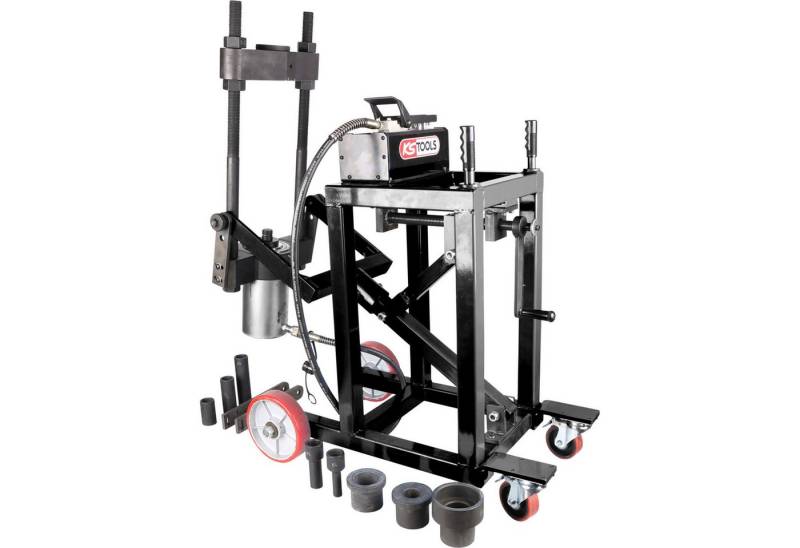 KS Tools Montagewerkzeug KS TOOLS Achsschenkelbolzen-Presse 75t mit Hülsen-Satz 29tlg. - 4... von KS Tools
