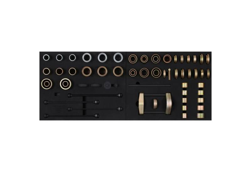 KS Tools Montagewerkzeug KS TOOLS MODULO Systemeinlagen-Satz für Silentlager 87tlg. - 440.... von KS Tools