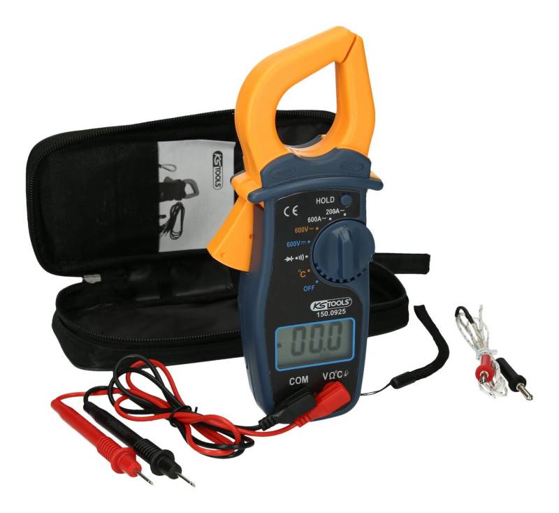 KS Tools Multimeter, (3 St), Digital Amperezangen-Satz 600A, 3-teilig von KS Tools