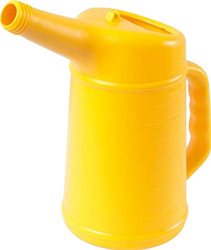 KS Tools 150.9234 Messbecher mit flexiblem Auslauf, 1Liter, Gelb von KS Tools