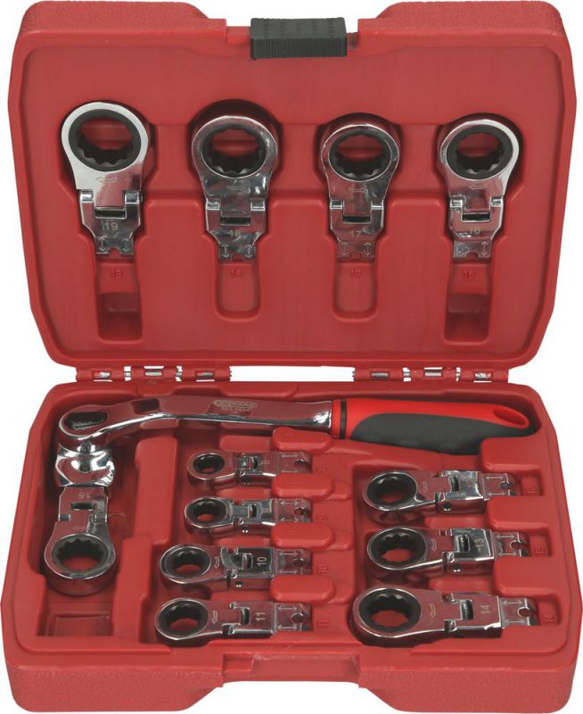 KS Tools Ratschenringschlüssel-Satz, 13-tlg - 503.4820 von KS-Tools