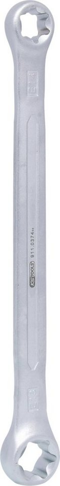 KS Tools Ringschlüssel KS Tools 911.0374 CLASSIC Torx-E-Doppel-Ringschlüssel, E14xE18 von KS Tools