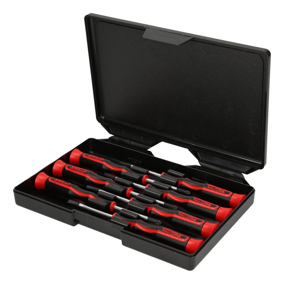 KS Tools Schraubendreher, (7 St), FeinmechanikSatz PH und Schlitz, 7-teilig von KS Tools