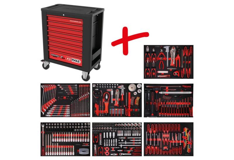 KS Tools Schubladeneinsatz KS TOOLS Performanceplus Werkstattwagen-Satz P15 mit 397 Werkzeug... KS Tools Schubladeneinsatz KS TOOLS Performanceplus Werkstattwagen-Satz P15 mit 397 Werkzeug... von KS Tools