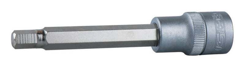 KS Tools Sechskant-Bit, 1/2" Stecknuss Innensechskant, lang, 19 mm von KS Tools