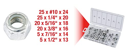 KS Tools 970.0480 Sortiment Muttern, selbstsichernd, UNC, 100-tlg. KS Tools 970.0480 Sortiment Muttern, selbstsichernd, UNC, 100-tlg. von KS Tools