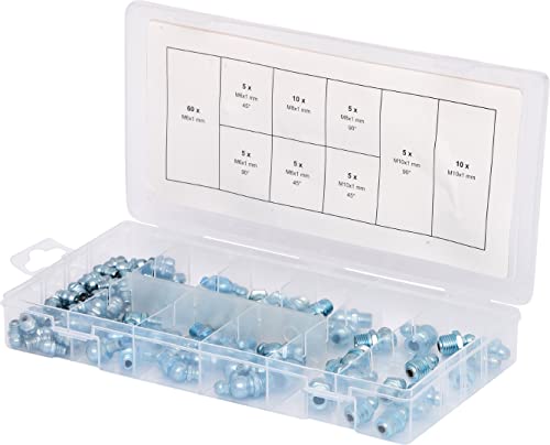 KS Tools 970.0030 Sortiment Schmiernippel, M6-8-10x1,0, 110-tlg. KS Tools 970.0030 Sortiment Schmiernippel, M6-8-10x1,0, 110-tlg. von KS Tools