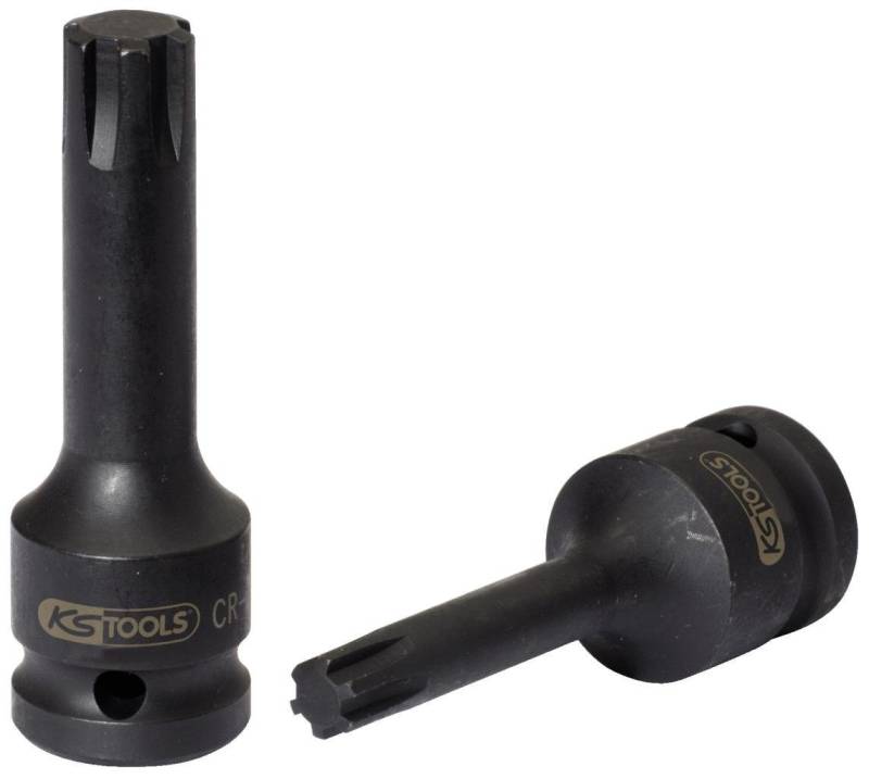 KS Tools Stecknuss 1/2" Kraft-Bit-Stecknuss für RIBE-Schrauben, M7 von KS Tools