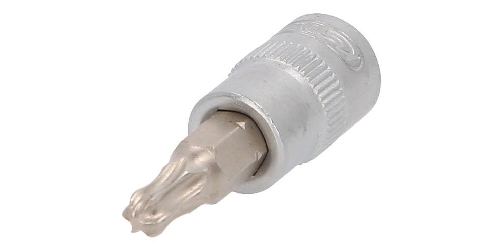 KS Tools Stecknuss 1/4" Bit-Stecknuss für Torx-Schrauben mit Kugelkopf, T27 KS Tools Stecknuss 1/4" Bit-Stecknuss für Torx-Schrauben mit Kugelkopf, T27 von KS Tools