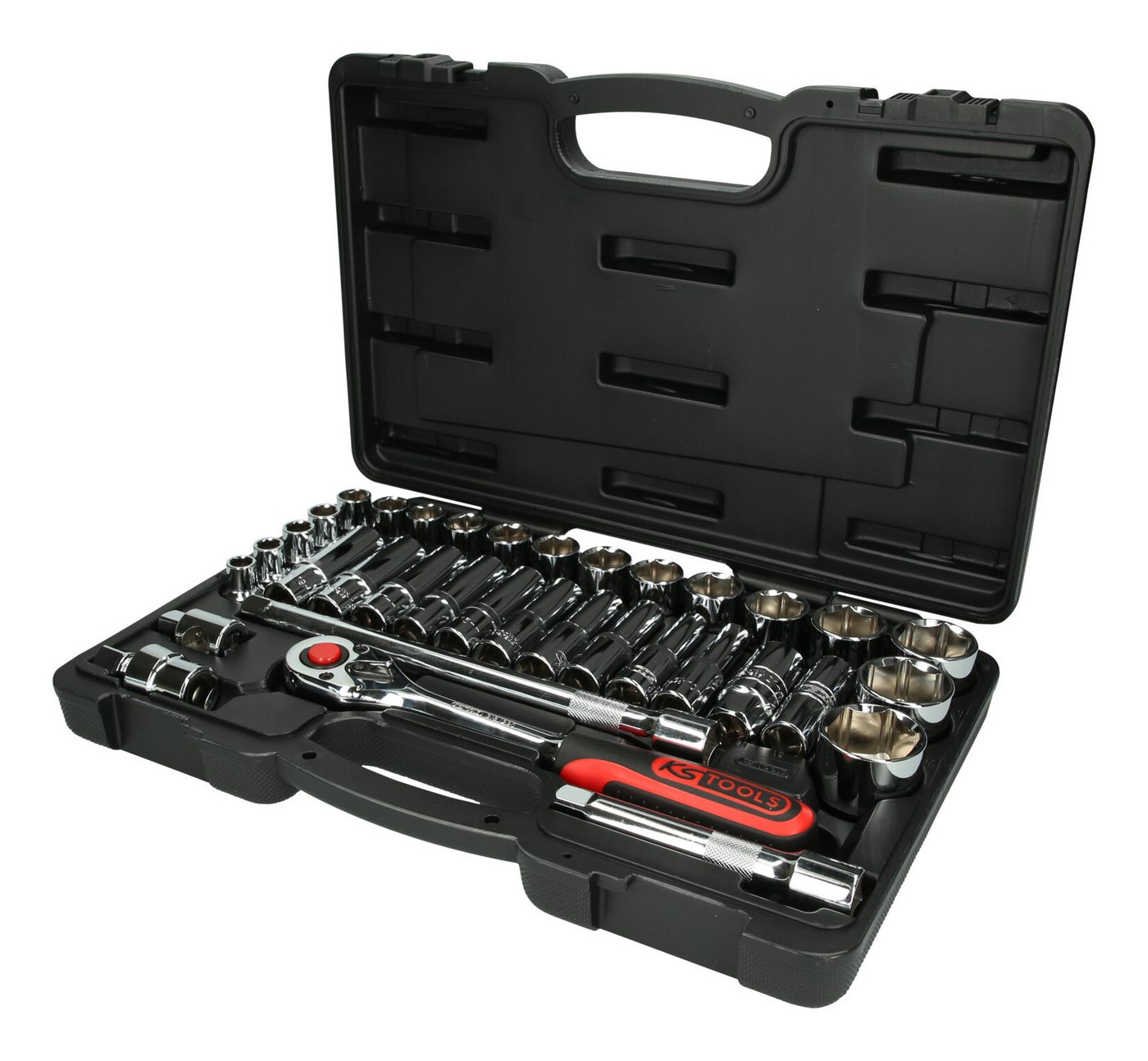 KS Tools Steckschlüssel CHROMEplus (35 St), 1/2" Satz, 35-teilig von KS Tools