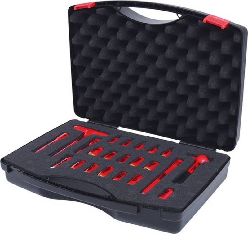 KS Tools Steckschlüssel KS Tools 117.1877 1/4'' Steckschlüssel-Satz mit isolierten Werkzeugen von KS Tools