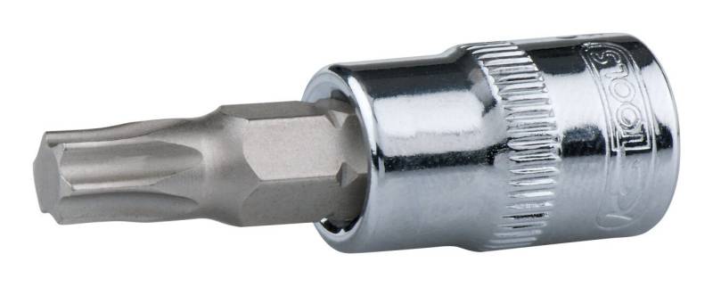 KS Tools Torx-Bit CHROMEplus, 1/4" Stecknuss, T27 von KS Tools
