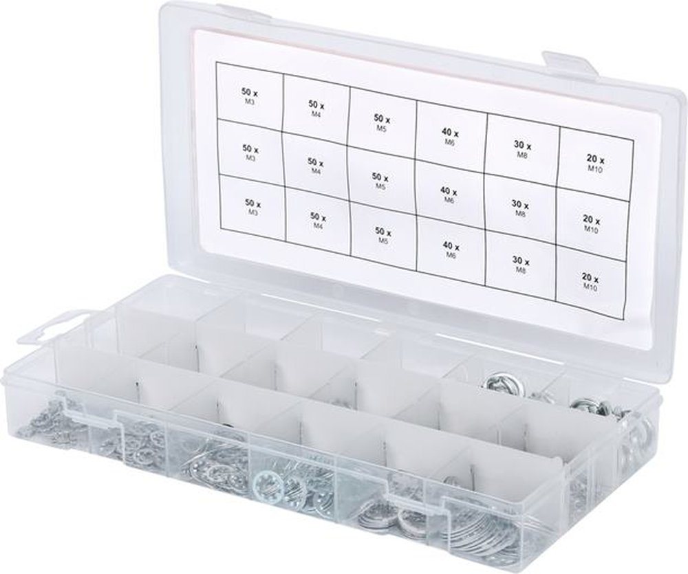 KS Tools Unterlegscheibe KS Tools 970.0240 Sortiment Zahn-Unterlegscheiben, M3-10, 720-tlg. KS Tools Unterlegscheibe KS Tools 970.0240 Sortiment Zahn-Unterlegscheiben, M3-10, 720-tlg. von KS Tools