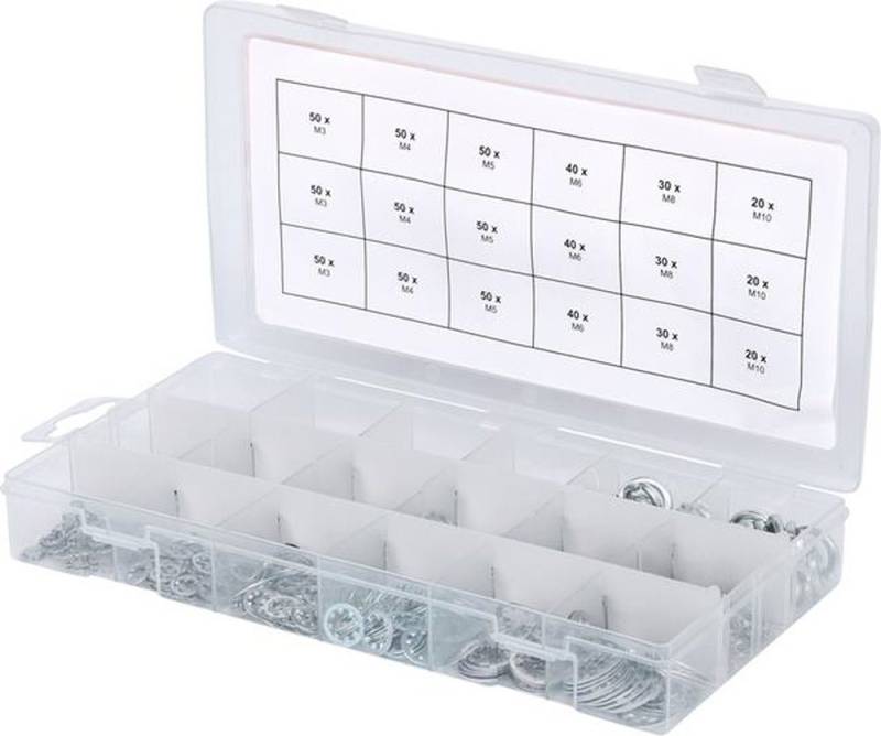 KS Tools Unterlegscheibe KS Tools 970.0240 Sortiment Zahn-Unterlegscheiben, M3-10, 720-tlg. KS Tools Unterlegscheibe KS Tools 970.0240 Sortiment Zahn-Unterlegscheiben, M3-10, 720-tlg. von KS Tools