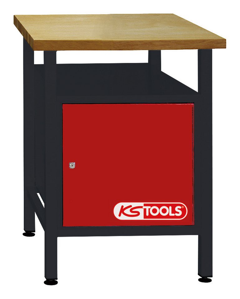 KS Tools Werkbank, Mit 1 Tür, H840xB600xT600mm von KS Tools