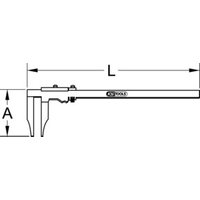 KS Tools Werkstatt-Messschieber ohne Spitzen KS Tools Werkstatt-Messschieber ohne Spitzen von KS Tools