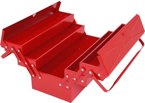KS Tools 999.0125 Werkzeugkiste Metall, 5 Fächer, 550mm, Farbe KS Tools 999.0125 Werkzeugkiste Metall, 5 Fächer, 550mm, Farbe von KS Tools