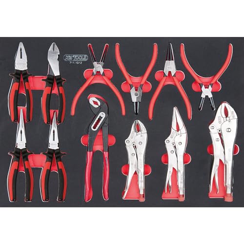 SCS Juego de alicates, 12 pzs., en sistema modular 1/1 SCS Juego de alicates, 12 pzs., en sistema modular 1/1 von KS Tools