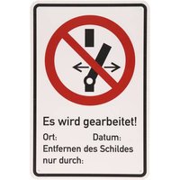 KS Tools Warnschild Geerdet 117.2482 von KS Tools