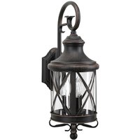 KS VERLICHTING Wandleuchte »Romantica«, 25 W - braun von KS VERLICHTING