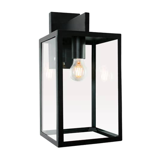 B-Ware K.S. Verlichting Außenwandleuchte Außenwandlampe Lampe Leuchte Hampton Schwarz von KS Verlichting