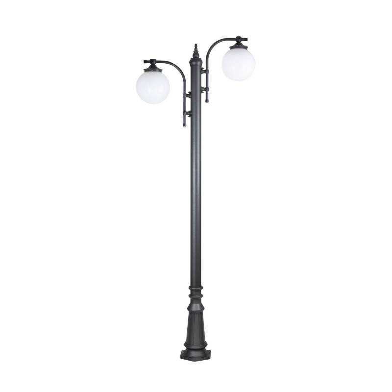 Ks Verlichting Mastleuchte Außenlampe Madeira Außenleuchte 2 Flammig Anthrazit B-Ware von KS Verlichting