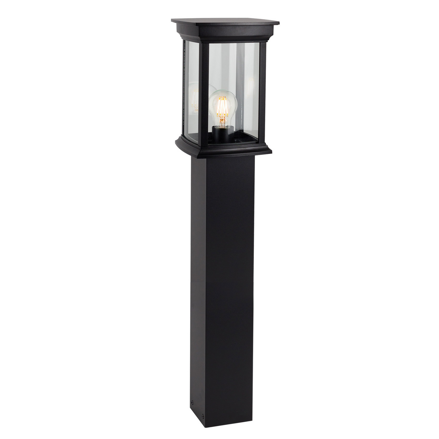 Ks Verlichting Wegeleuchte Außenlampe Wegelicht Schwarz E27 Aluminium B-Ware von KS Verlichting