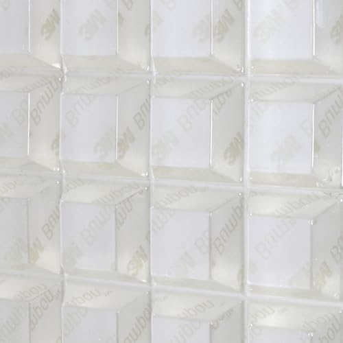 3M Bumpons SJ 5323 Gerätefüße selbstklebend transparent - 20,5 mm quadratisch - 7,6 mm Höhe / 36 Stück von KS24 Products