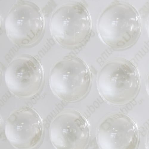 3M Bumpons SJ 5327 Elastikpuffer selbstklebend, halbkugelförmig, transparent - 16 mm Durchmesser, 7,9 mm Höhe / 40 Stück von KS24 Products