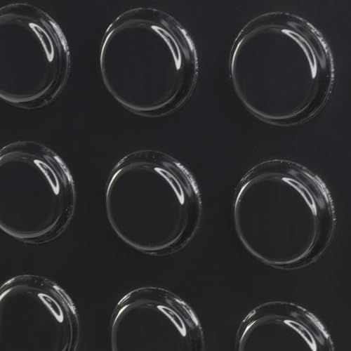 3M Bumpons SJ 6344 | Gleitfüße | Geräteschieber | selbstklebend | 19 mm Durchmesser 4 mm Höhe | schwarz / 40 Stück von KS24 Products