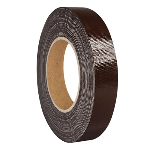 KS24 Products Gaffer Tape | Premium Gewebeklebeband | große Auswahl an Farben & Breiten | stark klebend & wiederablösbar/braun, 19 mm x 50 m von KS24 Products
