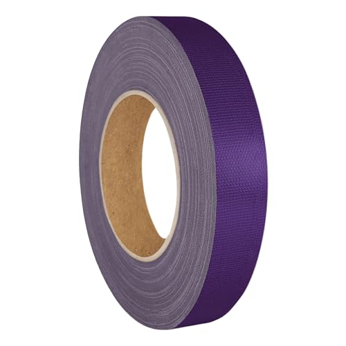 KS24 Products Gaffer Tape | Premium Gewebeklebeband | große Auswahl an Farben & Breiten | stark klebend & wiederablösbar/violett, 12 mm x 50 m von KS24 Products