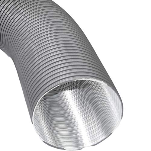 Aluflexrohr 2-lagig D=80mm grau lackiert von KS24