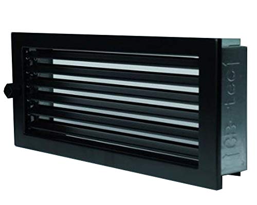Warmluftgitter 35x15 schwarz Lüftungsgitter Ofengitter Warmluftgitter 35x15 schwarz Lüftungsgitter Ofengitter von KS24