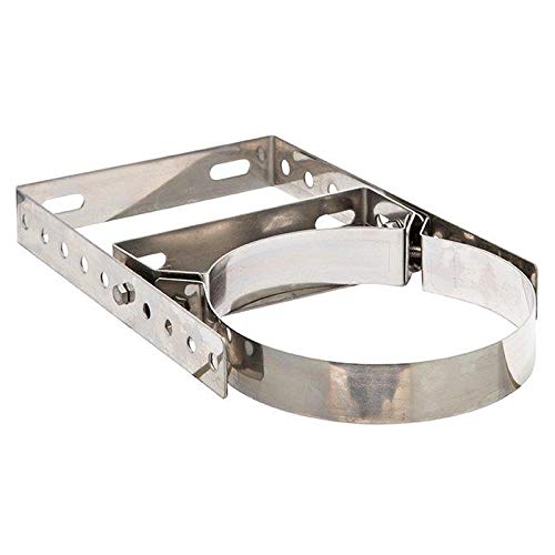 DW Complete Wandhalter verstellbar 75-300mm für DN 150mm 25mm Dämmung Ofenrohr Rauchrohr Kaminrohr Doppelwandig Edelstahlschornstein Isoliert gedämmt DW Complete Wandhalter verstellbar 75-300mm für DN 150mm 25mm Dämmung Ofenrohr Rauchrohr Kaminrohr Doppelwandig Edelstahlschornstein Isoliert gedämmt von KS24