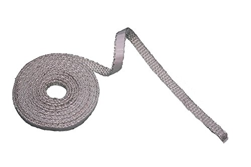 Dichtband selbstklebend weiß 10mm x 2mm ideal für Scheibendichtungen von Kaminöfen von KS24