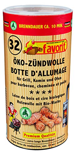 favorit 1256 Öko-Zündwolle, 32-er Dose von KS24