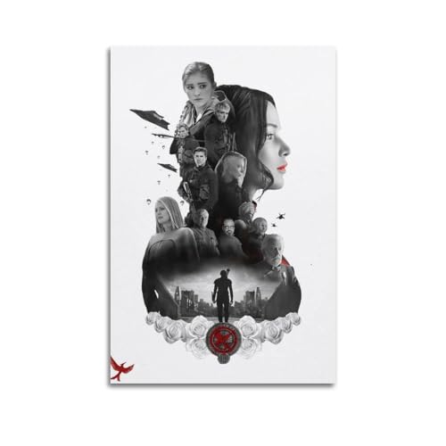 KSAIRHNRHRG Poster, Motiv: "The Hunger Games", Wandkunst, Vintage, ästhetisches Poster, dekoratives Gemälde für Wohnzimmer, Schlafzimmer, elegantes Poster, 50 x 75 cm, ungerahmter Stil KSAIRHNRHRG Poster, Motiv: "The Hunger Games", Wandkunst, Vintage, ästhetisches Poster, dekoratives Gemälde für Wohnzimmer, Schlafzimmer, elegantes Poster, 50 x 75 cm, ungerahmter Stil von KSAIRHNRHRG